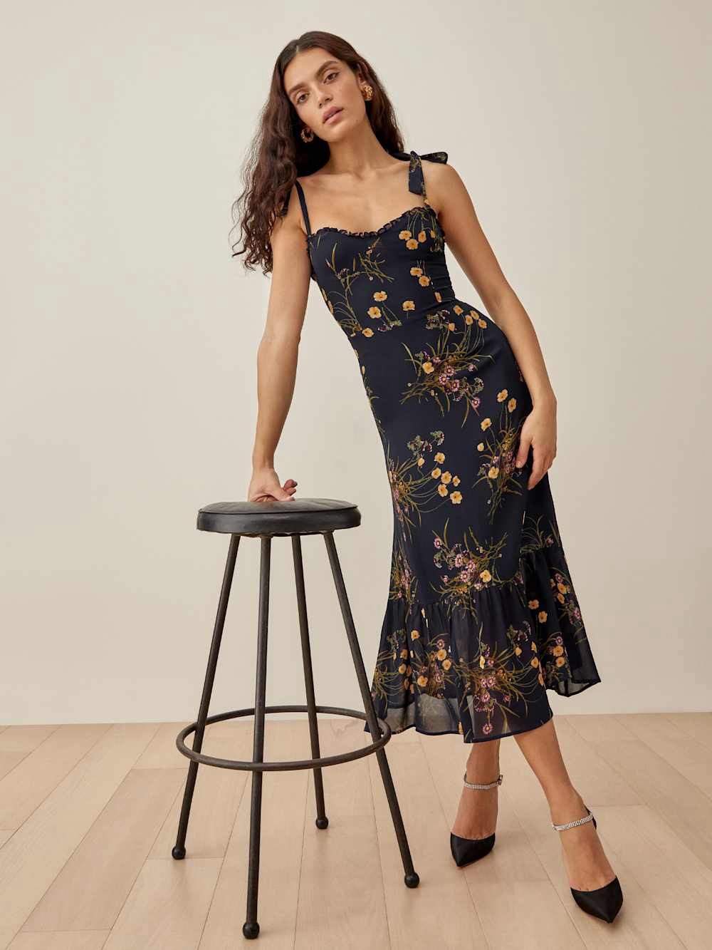 Reformation Nikita Midi Dress